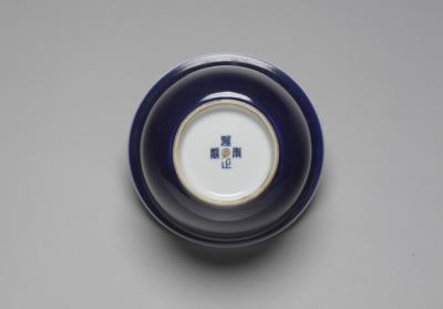 图片[2]-Planter with cobalt blue glaze, Qing dynasty, Yongzheng reign (1723-1735)-China Archive